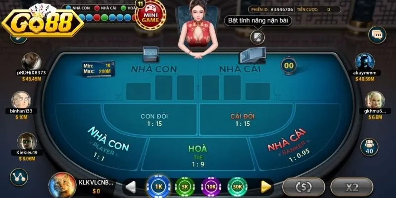 Kỹ thuật baccarat GO88 chuyên sâu từ dàn cao thủ