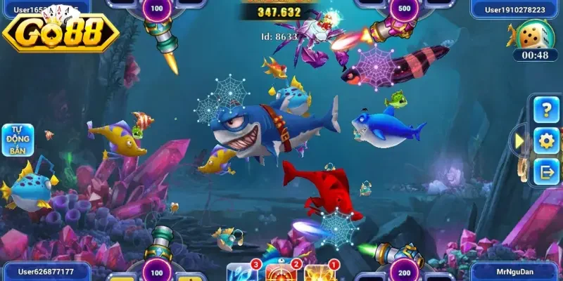 Hướng dẫn các bước thao tác để tham gia game
