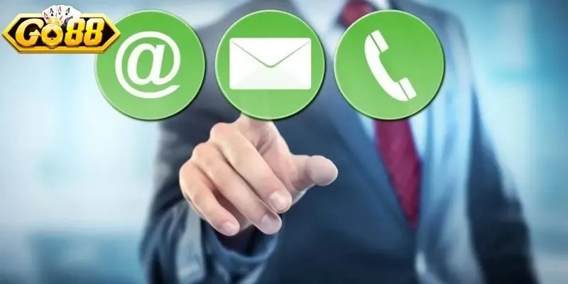 Có nhiều cách để liên hệ GO88