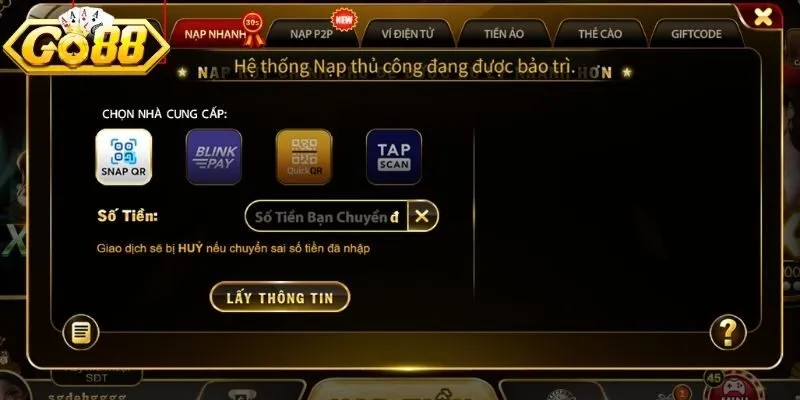 Giao dịch bằng TKNH nhanh chóng