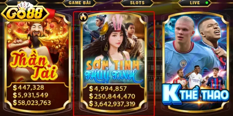 Nắm rõ luật chơi Sơn Tinh Thuỷ Tinh slot