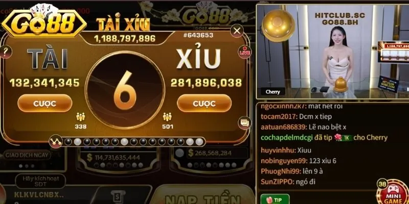 Định nghĩa về tài xỉu GO88 đẳng cấp