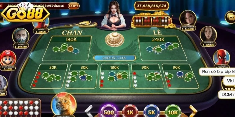 Chiến thuật bẻ cầu và quản lý vị trong xóc đĩa GO88